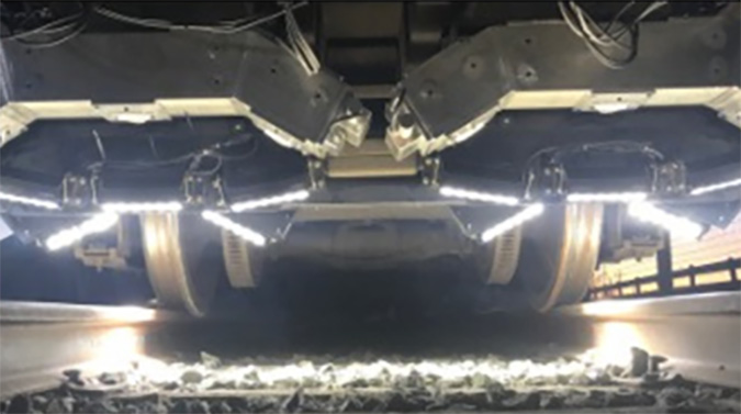 THOR system in action beneath a geometry car